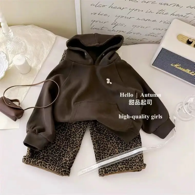 Girl Boy Hoodie Autumn New 2024 Retro Baby Sweet Lovely Tops Leopard Print Pants Casual Simple Fashion Sweet Korean Cute Vintage
Girl Boy Hoodie Autumn New 2024 Retro Baby Sweet Lovely Tops Leopard Print Pants Casual Simple Fashion Sweet Korean Cute Vintage