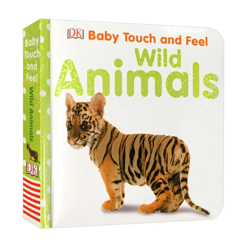 Baby Touch and Feel Wild Animals, Children's books aged 3 4 5 6, English picture book, 9781405341226
Baby Touch and Feel Wild Animals, Children's books aged 3 4 5 6, English picture book, 9781405341226