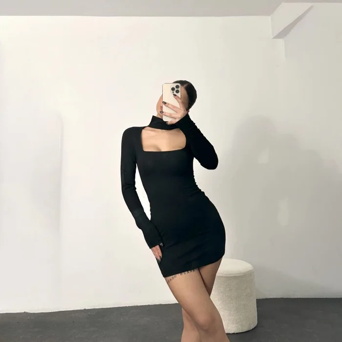 Square Neckline Temperament, Winter Lining, Waist Tightening, Tight Fitting, Slimming, Sexy Buttocks Wrapped Skirt
Square Neckline Temperament, Winter Lining, Waist Tightening, Tight Fitting, Slimming, Sexy Buttocks Wrapped Skirt