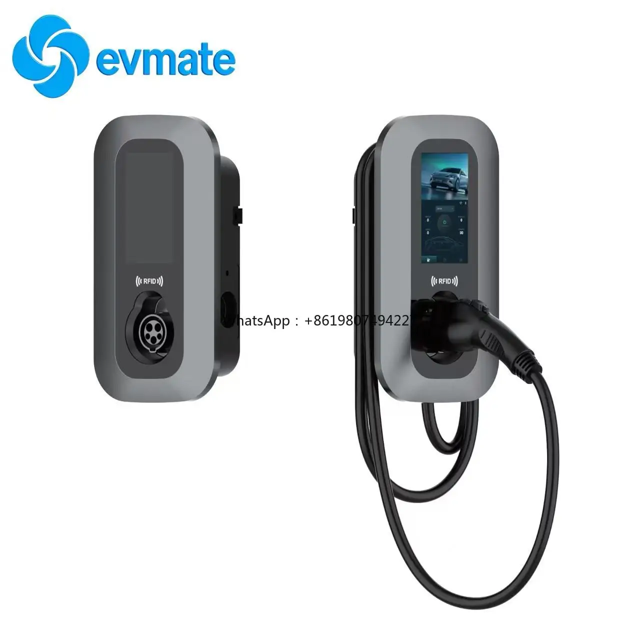 EV Portable AC Charger GBT 7KW 11kW 22kW Mobile Charger WIth 7 Inch Display Screen
EV Portable AC Charger GBT 7KW 11kW 22kW Mobile Charger WIth 7 Inch Display Screen