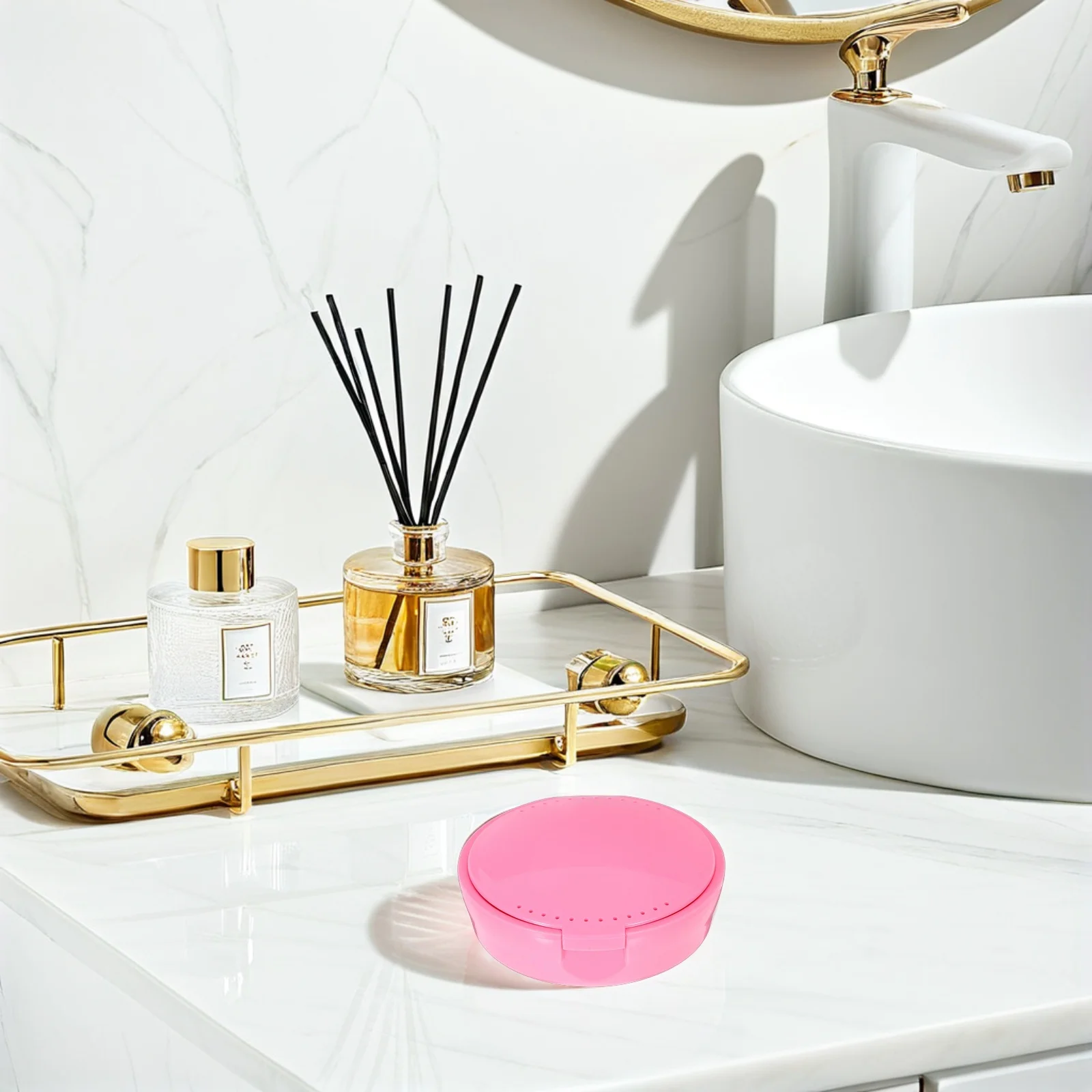 Portable Tooth Storage Box Retainer Case False Teeth Holder with Mirror Cute Fake for Travel
Portable Tooth Storage Box Retainer Case False Teeth Holder with Mirror Cute Fake for Travel