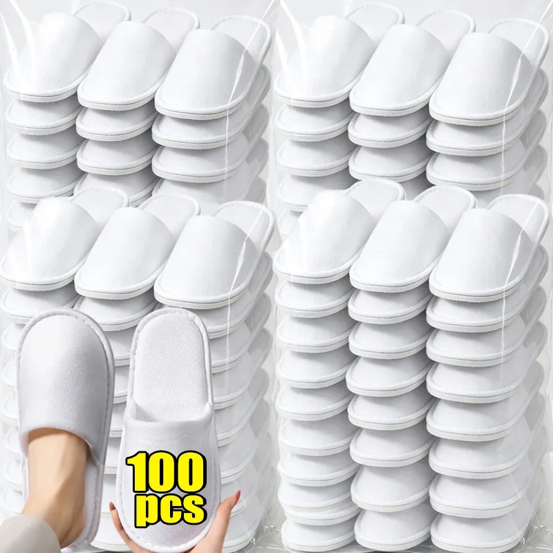 2-50pairs New Disposable Slippers for Home Guests Travel Hotels Thickened Anti Slip Indoor Disposable Slippers
2-50pairs New Disposable Slippers for Home Guests Travel Hotels Thickened Anti Slip Indoor Disposable Slippers