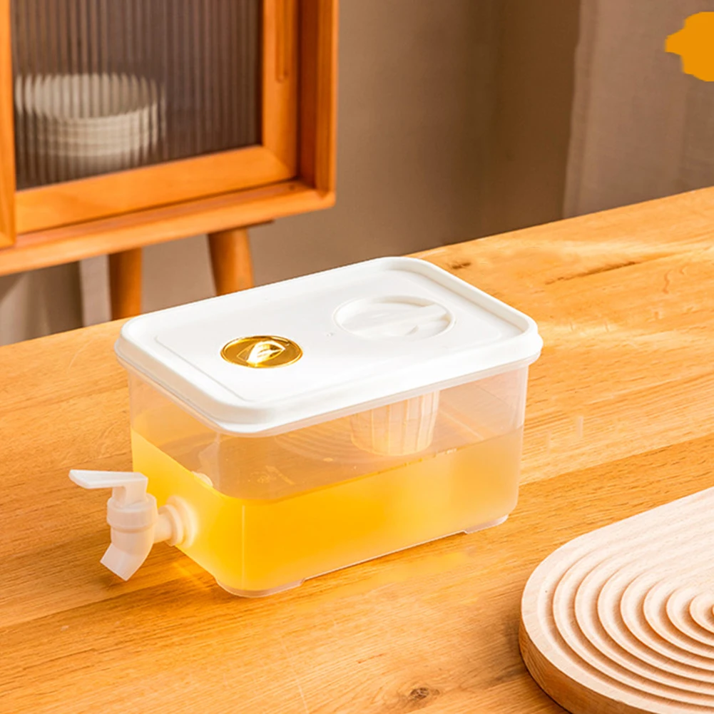 3.5/5/10L Cold Water Jug Fridge Beverage Dispenser with Spigot Filter Leakproof PP Iced Juice Dispenser for Fridge Parties Home
3.5/5/10L Cold Water Jug Fridge Beverage Dispenser with Spigot Filter Leakproof PP Iced Juice Dispenser for Fridge Parties Home
