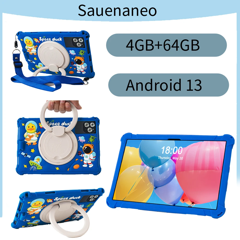  Android 13 Tablet 10.1Tablet Wifi Children 4+64GB Dual Camera Educational Learning Toys Children PC Boys Girls Gifts Kids Tab
Android 13 Tablet 10.1Tablet Wifi Children 4+64GB Dual Camera Educational Learning Toys Children PC Boys Girls Gifts Kids Tab