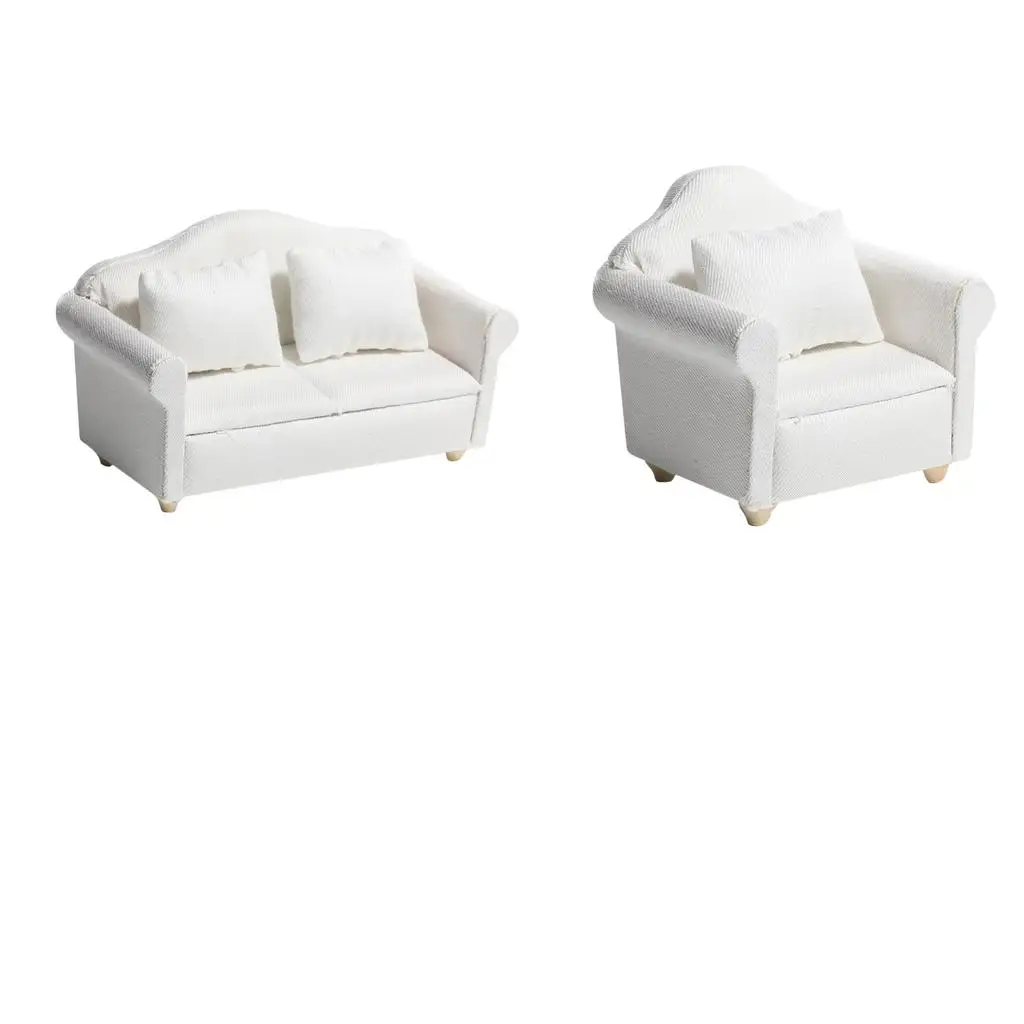 2pcs Miniature Wooden Sofa Furniture Set for 1/12 Doll House Decoration
2pcs Miniature Wooden Sofa Furniture Set for 1/12 Doll House Decoration