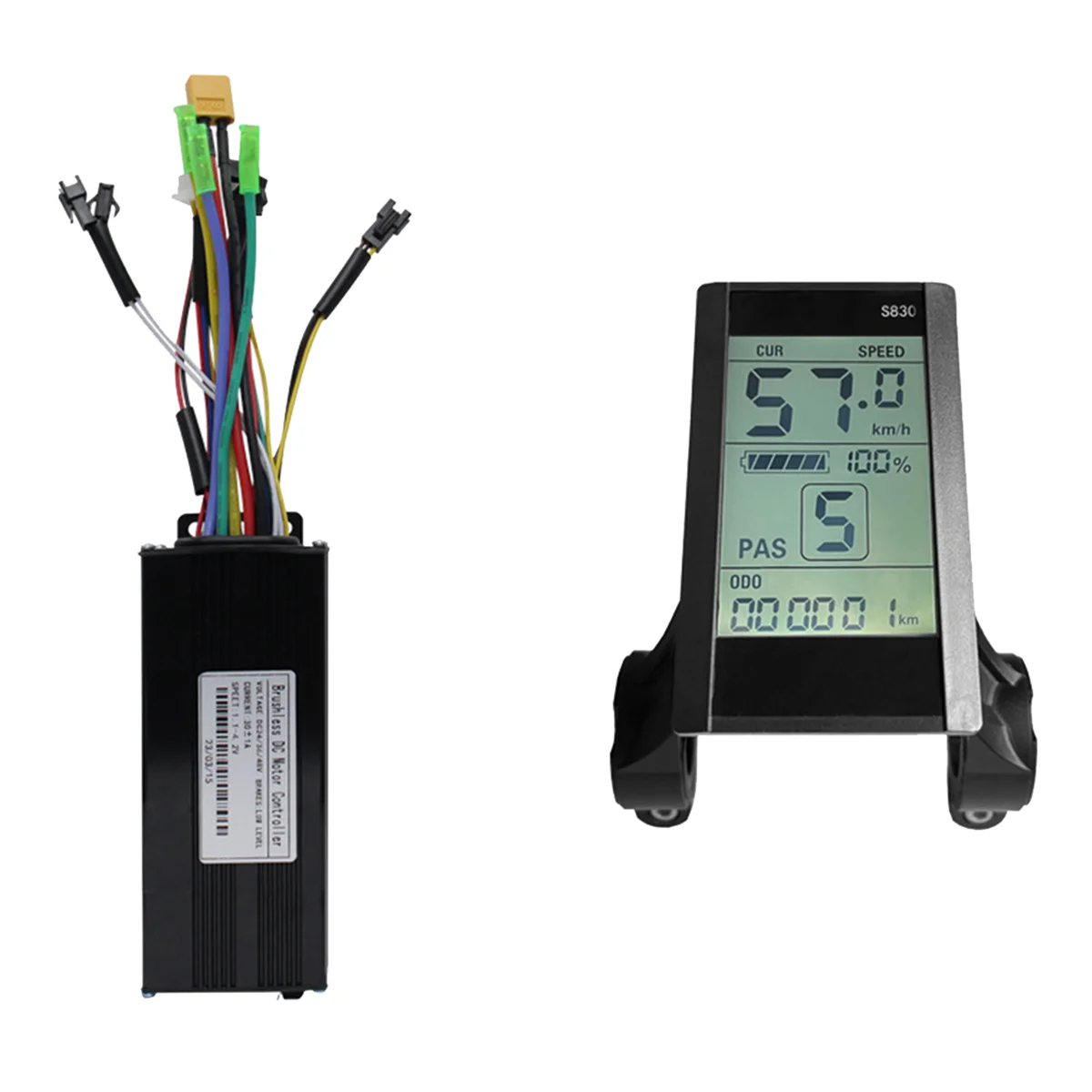 Electric Bicycle Controller S830 LCD Display 36V 48V 30A 750W 1000W 2 Model Sinewave Controller Electric Bicycle Parts
Electric Bicycle Controller S830 LCD Display 36V 48V 30A 750W 1000W 2 Model Sinewave Controller Electric Bicycle Parts