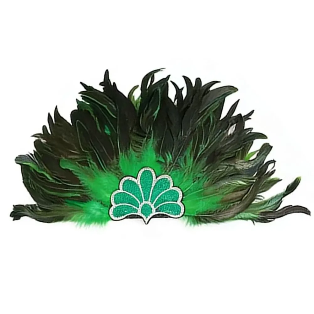 Colorful Feather Headpiece Stage Performance Decorative Feather Headdress Brazilian Carnival Stage Headpiece
Colorful Feather Headpiece Stage Performance Decorative Feather Headdress Brazilian Carnival Stage Headpiece