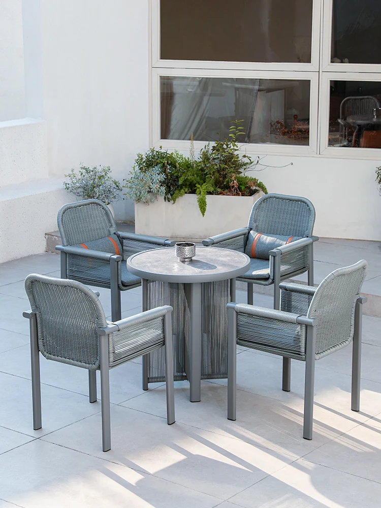 Outdoor tables and chairs courtyard garden balcony leisure rattan chair combination Nordic high-end commercial outdoor rattan di
Outdoor tables and chairs courtyard garden balcony leisure rattan chair combination Nordic high-end commercial outdoor rattan di