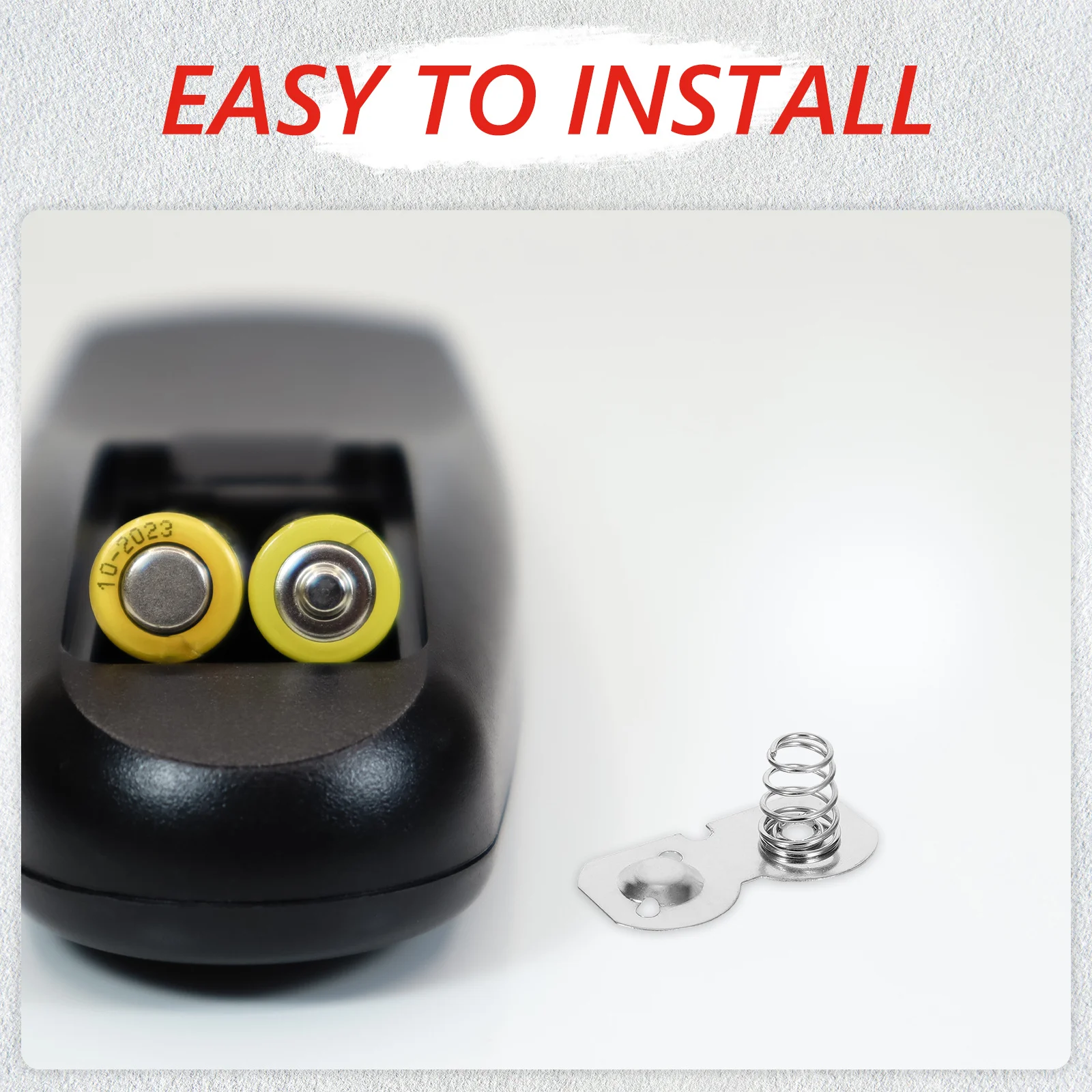 10Pcs Springs Nickel Plate Semicircle Contact Negative to Positive Conversion for Remote Controls Scales Electronics Aa
10Pcs Springs Nickel Plate Semicircle Contact Negative to Positive Conversion for Remote Controls Scales Electronics Aa