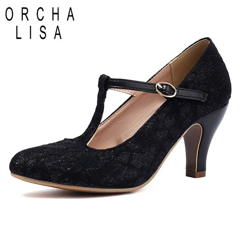 ORCHA LISA Design Модные женские туфли-лодочки с круглым носком на массивном каблуке 8 см, с пряжкой и Т-образным ремешком, большие размеры 41 42 43 Обувь в стиле ретро с дышащей сеткой
ORCHA LISA Design Модные женские туфли-лодочки с круглым носком на массивном каблуке 8 см, с пряжкой и Т-образным ремешком, большие размеры 41 42 43 Обувь в стиле ретро с дышащей сеткой