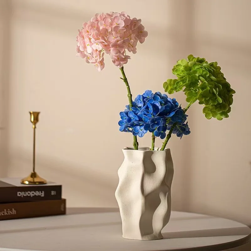 Nordic Style, High Aesthetic Value Large Diameter - New Desktop Light Luxury Cream Ceramic Wide-Mouth Blue High-End Flower Vase
Nordic Style, High Aesthetic Value Large Diameter - New Desktop Light Luxury Cream Ceramic Wide-Mouth Blue High-End Flower Vase