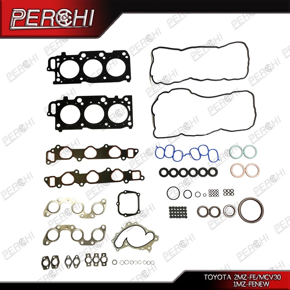 For TOYOTA ES300 03-07 2MZ-FE MCV30 1MZ-FE NEW Engine Head Gasket Kit Full Set 04111-20181
For TOYOTA ES300 03-07 2MZ-FE MCV30 1MZ-FE NEW Engine Head Gasket Kit Full Set 04111-20181
