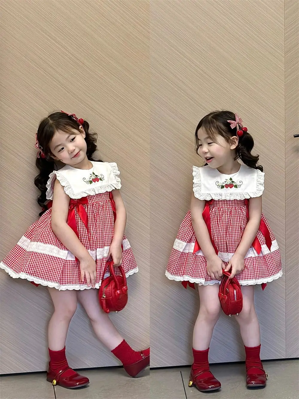 Summer Baby Girls Square A-line Lace Dress Children Casual Clothes Sleeveless Kids Princess Embroidery Floral Doll collar Skirts
Summer Baby Girls Square A-line Lace Dress Children Casual Clothes Sleeveless Kids Princess Embroidery Floral Doll collar Skirts
