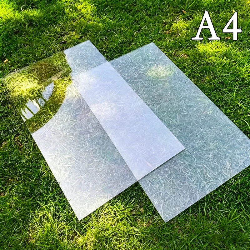 A410PCS PVC 0.3MM Flexible Plastic Film Thin Transparent Sheets DIY Painting and DIY Design Handicraft Club School Activities
A410PCS PVC 0.3MM Flexible Plastic Film Thin Transparent Sheets DIY Painting and DIY Design Handicraft Club School Activities