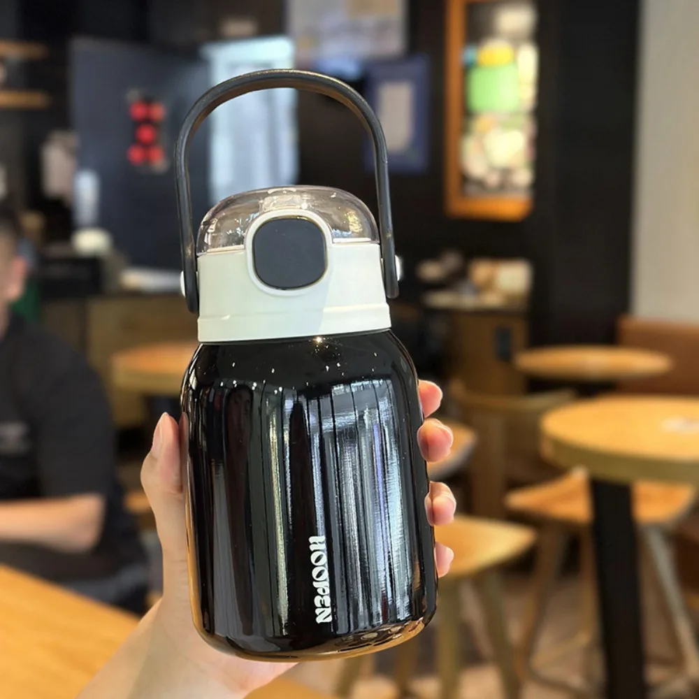 Stainless Steel Hand-held Thermos Cup Drinking Kettle Insulated Large Capacity Vacuum Flask Keeps Cold and Heat Container
Stainless Steel Hand-held Thermos Cup Drinking Kettle Insulated Large Capacity Vacuum Flask Keeps Cold and Heat Container