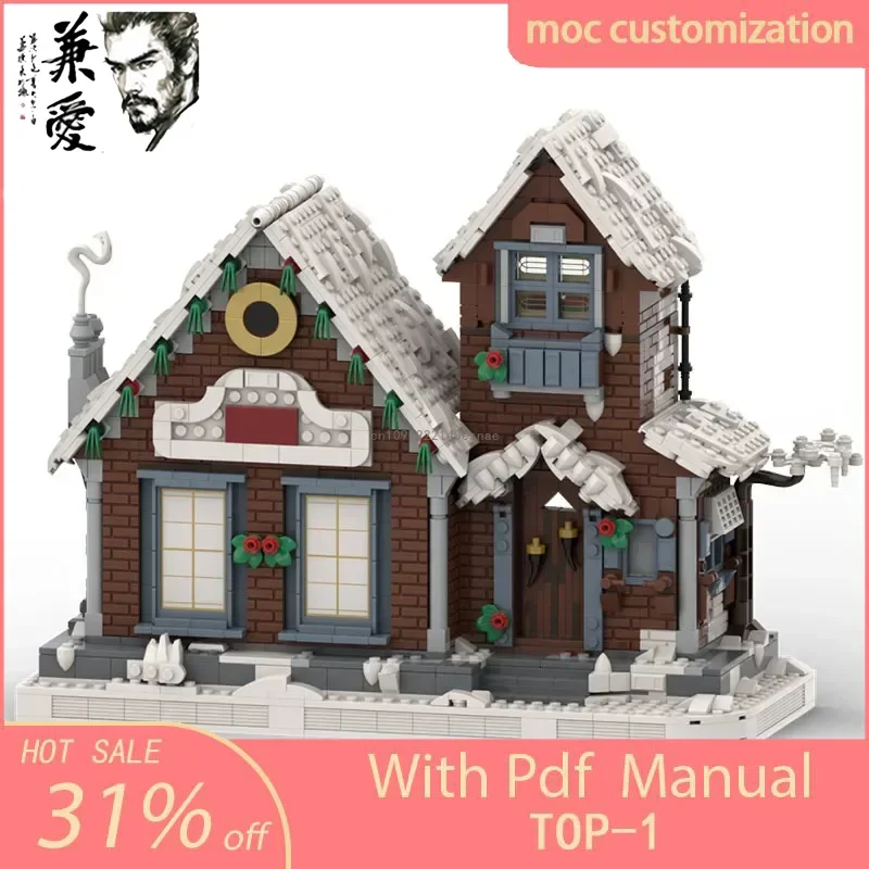 1733PCS Creative Winter Village Cottage Revised Building Blocks City Street View Assemble Bricks Toys Gifts for Children Kids
1733PCS Creative Winter Village Cottage Revised Building Blocks City Street View Assemble Bricks Toys Gifts for Children Kids