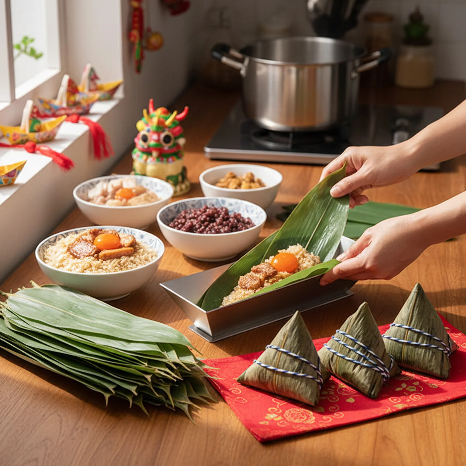 Zongzi Mold Durable Stainless Steel Easy Cleaning Rectangle Shapes for Home Use
Zongzi Mold Durable Stainless Steel Easy Cleaning Rectangle Shapes for Home Use