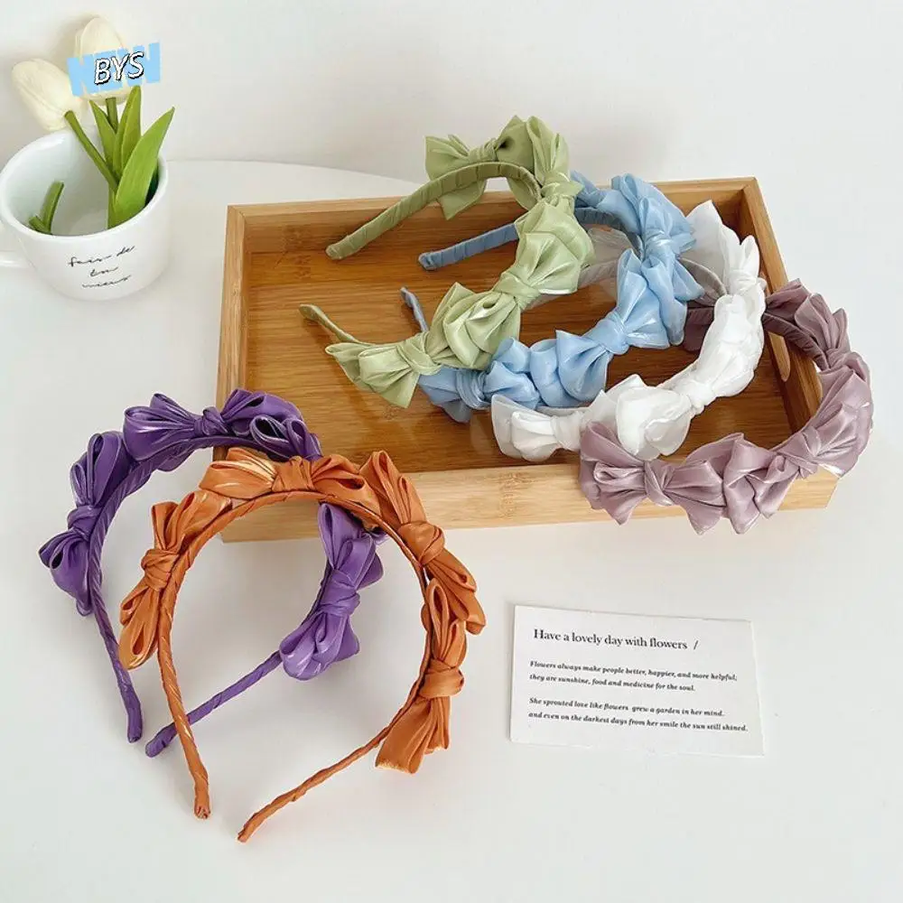 Girls Sweet Hair Accessories Spring Summer Headress Mesh Silk Hairband Bow Fairy Hair Hoop Women Headband Korean Style Hairband
Girls Sweet Hair Accessories Spring Summer Headress Mesh Silk Hairband Bow Fairy Hair Hoop Women Headband Korean Style Hairband
