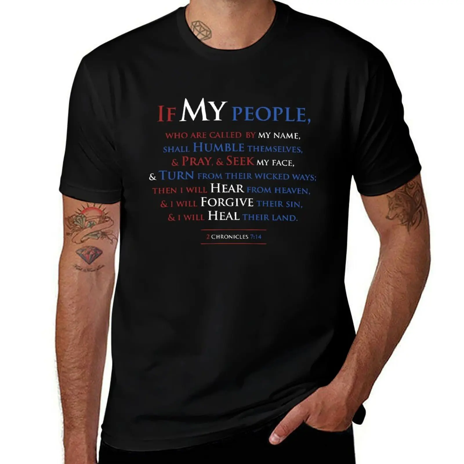 2 Chronicles 7 14 If My People Repent Patriotic Bible Verse T-Shirt Casual Holiday Short Sleeve Tee
2 Chronicles 7 14 If My People Repent Patriotic Bible Verse T-Shirt Casual Holiday Short Sleeve Tee