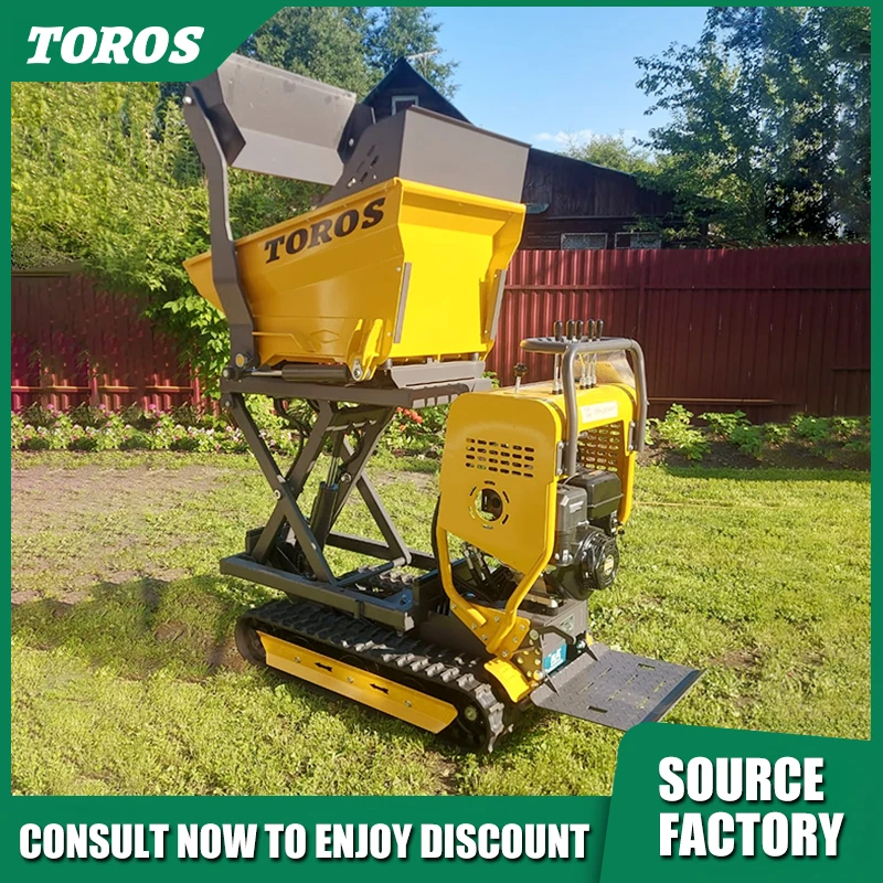 Customized High Endurance Mini Crawler Dumper 500KG for Farm Hydraulic Standing Mini Damper Truck
Customized High Endurance Mini Crawler Dumper 500KG for Farm Hydraulic Standing Mini Damper Truck