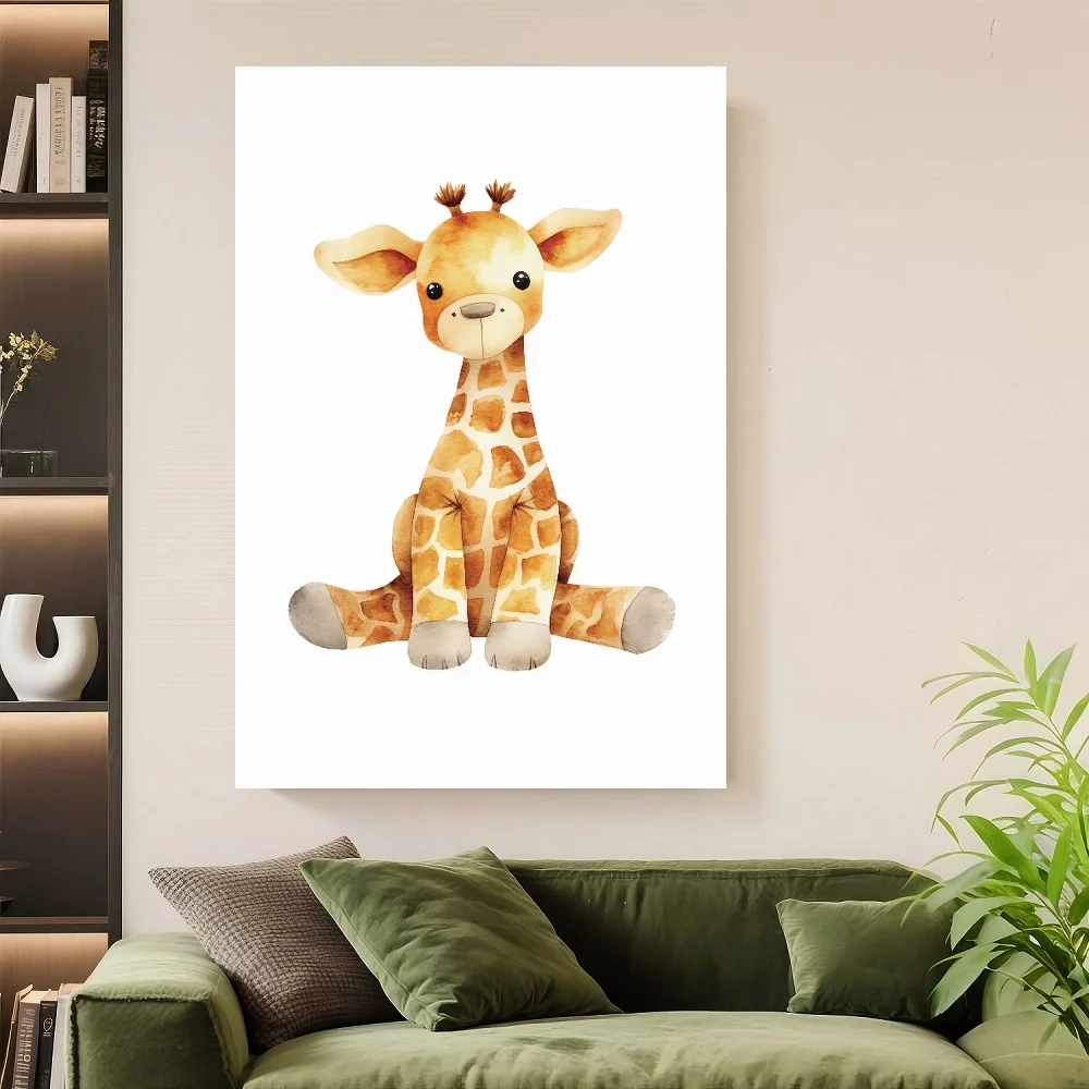 Framed 1pc, 2D Art Print, , 16", Small Long Necked Giraffe Print On High-Quality CWA7-A1 Paper, Safari Nursery Watercolor Giraff
Framed 1pc, 2D Art Print, , 16", Small Long Necked Giraffe Print On High-Quality CWA7-A1 Paper, Safari Nursery Watercolor Giraff