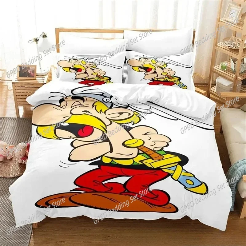 3D Print Anime Gaul Hero Asterix Bedding Set,Girls Adult Single Twin Queen Size,Duvet Cover Pillowcase Bedding
3D Print Anime Gaul Hero Asterix Bedding Set,Girls Adult Single Twin Queen Size,Duvet Cover Pillowcase Bedding