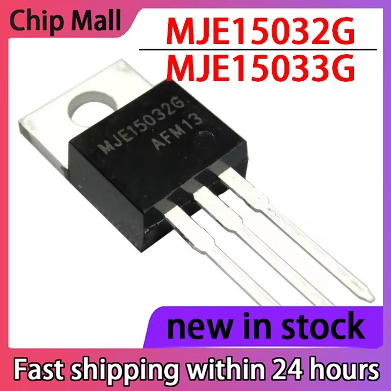 10PAIR/20PCS MJE15032G MJE15033G MJE15032 MJE15033 TO-220 Audio Amplifier Tube Brand New Transistor
10PAIR/20PCS MJE15032G MJE15033G MJE15032 MJE15033 TO-220 Audio Amplifier Tube Brand New Transistor