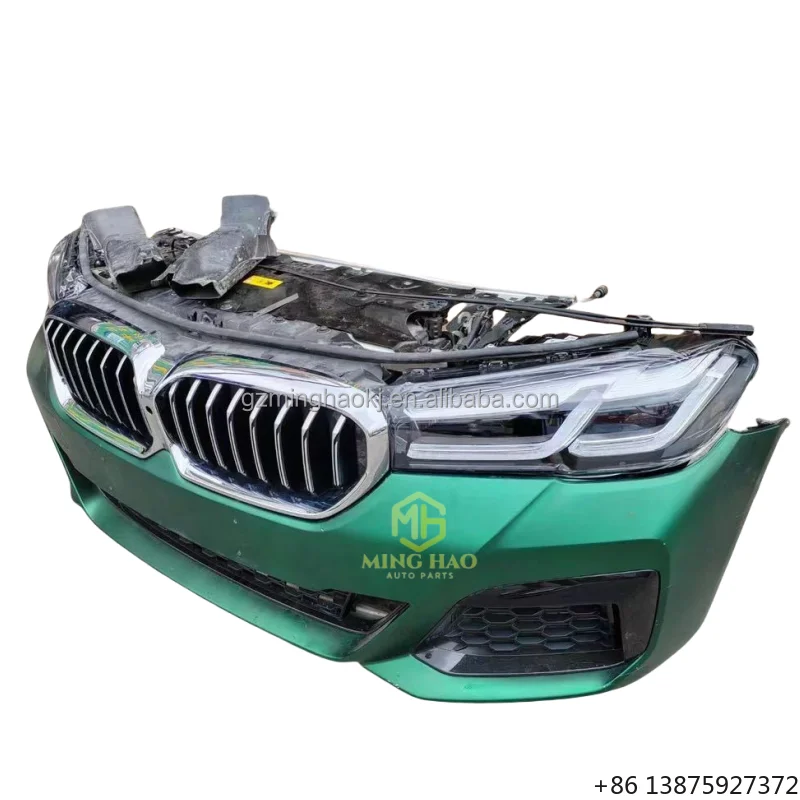 High Quality for 5 Series G30 G38 Car Front Bumper Assembly & Headlight Nose Body Kit for Auto Upgrade on 523 525 540
High Quality for 5 Series G30 G38 Car Front Bumper Assembly & Headlight Nose Body Kit for Auto Upgrade on 523 525 540