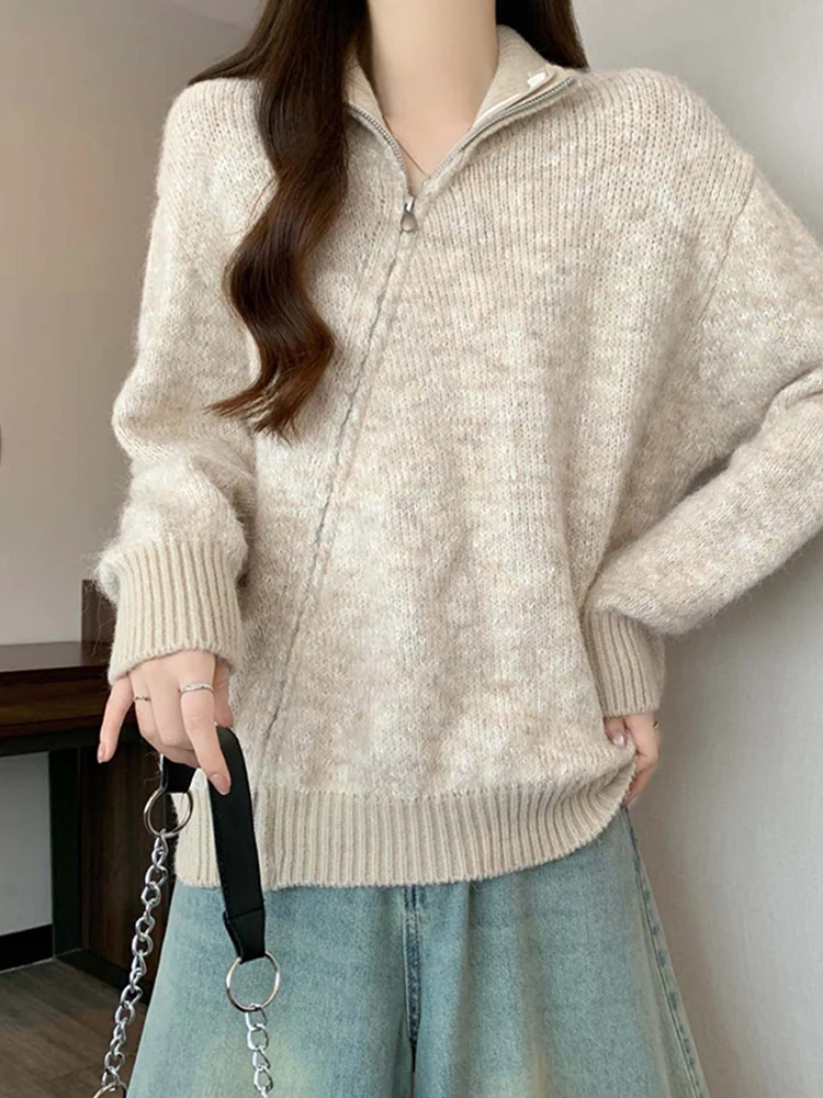 Женский вязаный свитер-кардиган больших размеров на молнии Ciwalk, свободный крой, стройнящий силуэт, длинный рукав, стандартный крой, мягкая ткань, осень-зима, новинка
Женский вязаный свитер-кардиган больших размеров на молнии Ciwalk, свободный крой, стройнящий силуэт, длинный рукав, стандартный крой, мягкая ткань, осень-зима, новинка