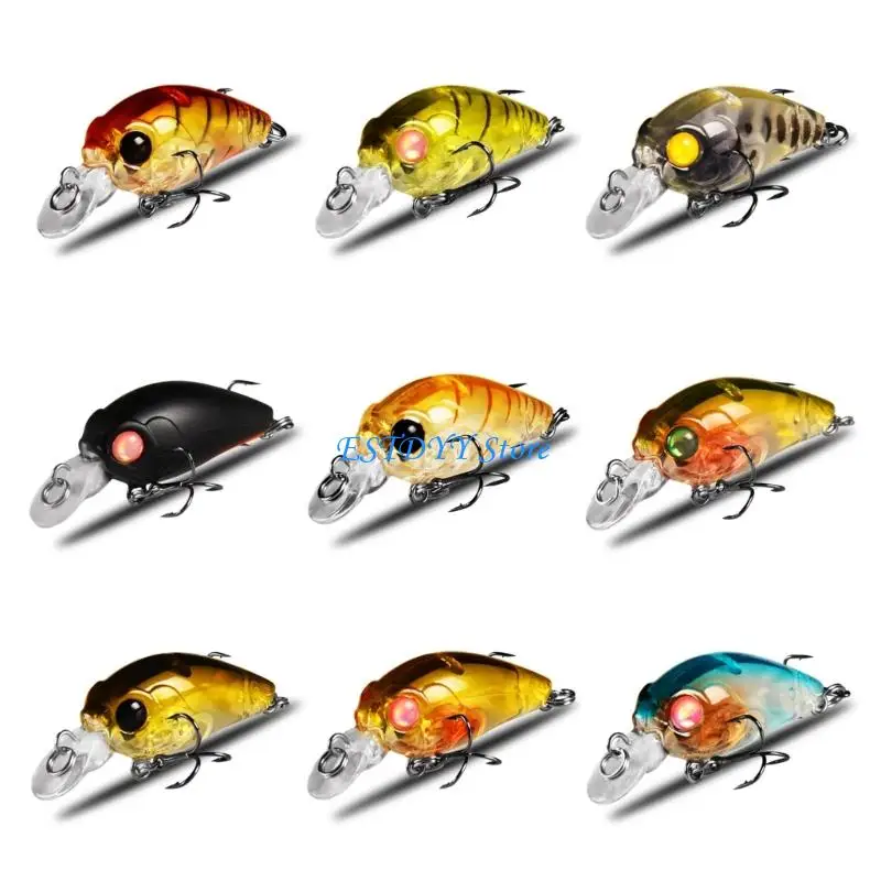 G6DE 3.5cm Jerkbait Pike Crankbait Floating Minnow Fishing Lures Swimbait Hard Baits
G6DE 3.5cm Jerkbait Pike Crankbait Floating Minnow Fishing Lures Swimbait Hard Baits