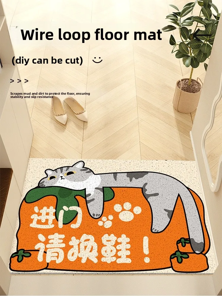 Cusizable Silk Circle Door Mat Anti-Slip Entrance Rug Home Use Doorway Carpet Dirt Trap Mat for Indoor Entrance
Cusizable Silk Circle Door Mat Anti-Slip Entrance Rug Home Use Doorway Carpet Dirt Trap Mat for Indoor Entrance