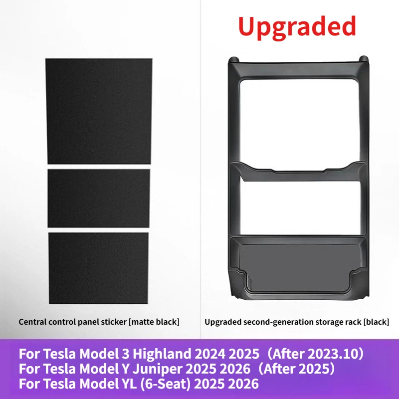 For Tesla Model 3/Y/YL Juniper 2025 2026 Upgraded Central Control Panel Storage Box Panel Frame Glasses Case Storage Accessories
For Tesla Model 3/Y/YL Juniper 2025 2026 Upgraded Central Control Panel Storage Box Panel Frame Glasses Case Storage Accessories