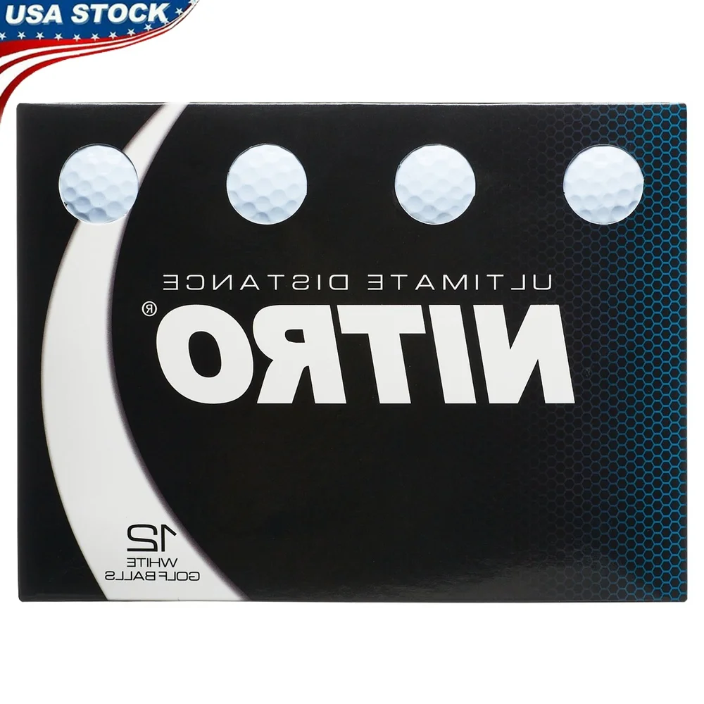 Ultimate Distance Golf Balls 12 Pack Ultra Reactive Titanium Core 2 Piece Golf Balls Aerodynamic Design Improved Lift Flight
Ultimate Distance Golf Balls 12 Pack Ultra Reactive Titanium Core 2 Piece Golf Balls Aerodynamic Design Improved Lift Flight