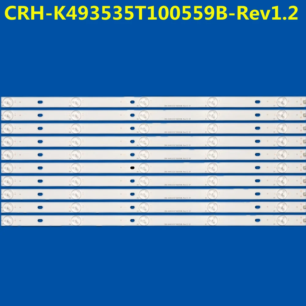 10 шт./компл. светодиодная лампа-подсветка, 5 ламп для 49G5U 49G5I CRH-K493535T100559B CN49DC726 T2016 Ksl49uhd6 6502L459000010
10 шт./компл. светодиодная лампа-подсветка, 5 ламп для 49G5U 49G5I CRH-K493535T100559B CN49DC726 T2016 Ksl49uhd6 6502L459000010