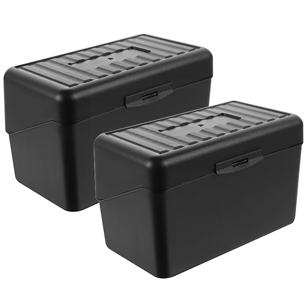 2 Pcs Card Box Visiting Holder Business File Flash Organizer Dividers Cards Supplies Note Office
2 Pcs Card Box Visiting Holder Business File Flash Organizer Dividers Cards Supplies Note Office