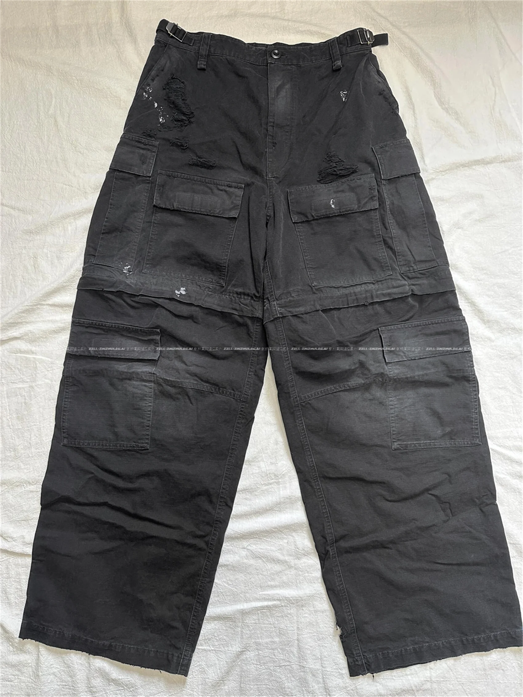 Мужские повседневные брюки VANA ILUSION: съемные карго-брюки с широкими штанинами, рабочая одежда из хлопка, молодежный стиль
Мужские повседневные брюки VANA ILUSION: съемные карго-брюки с широкими штанинами, рабочая одежда из хлопка, молодежный стиль