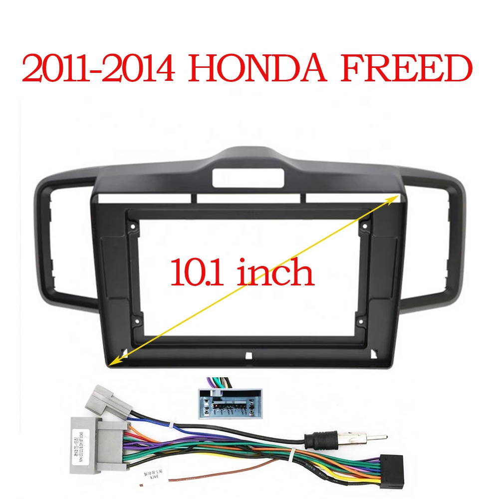 10.1 Inch Car Frame Fascia Adapter For Honda Freed 2011-2014 Android Radio Dash Fitting Panel Kit
10.1 Inch Car Frame Fascia Adapter For Honda Freed 2011-2014 Android Radio Dash Fitting Panel Kit
