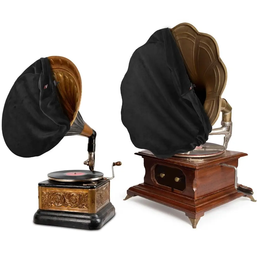 Soft Plush Gramophone Horn Dust Cover Elastic Washable Fabric Phonograph Horn Cover Drawstring Closure Dustproof Horn Dust Cover
Soft Plush Gramophone Horn Dust Cover Elastic Washable Fabric Phonograph Horn Cover Drawstring Closure Dustproof Horn Dust Cover