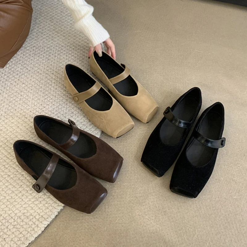 AIYUQI Women's Flat Loafers 2025 New Vintage Square Toe Mary Jane Shoes For Women Large Size Lace-up Shoes Female
AIYUQI Women's Flat Loafers 2025 New Vintage Square Toe Mary Jane Shoes For Women Large Size Lace-up Shoes Female