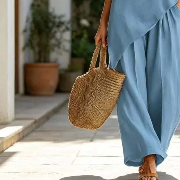 Summer Casual O Neck Button Down Short-sleeved Top Women Loose Wide-leg Trousers Suits Irregular Top Seaside Vacation 2piece Set
Summer Casual O Neck Button Down Short-sleeved Top Women Loose Wide-leg Trousers Suits Irregular Top Seaside Vacation 2piece Set