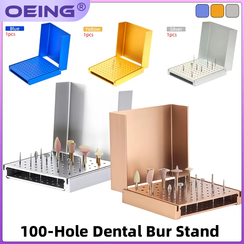 100-Hole Dental Storage Tray Holder for High and LowSpeed Drill Bits and HighTemperature-Resistant Drill Bit Sterilization Trays
100-Hole Dental Storage Tray Holder for High and LowSpeed Drill Bits and HighTemperature-Resistant Drill Bit Sterilization Trays