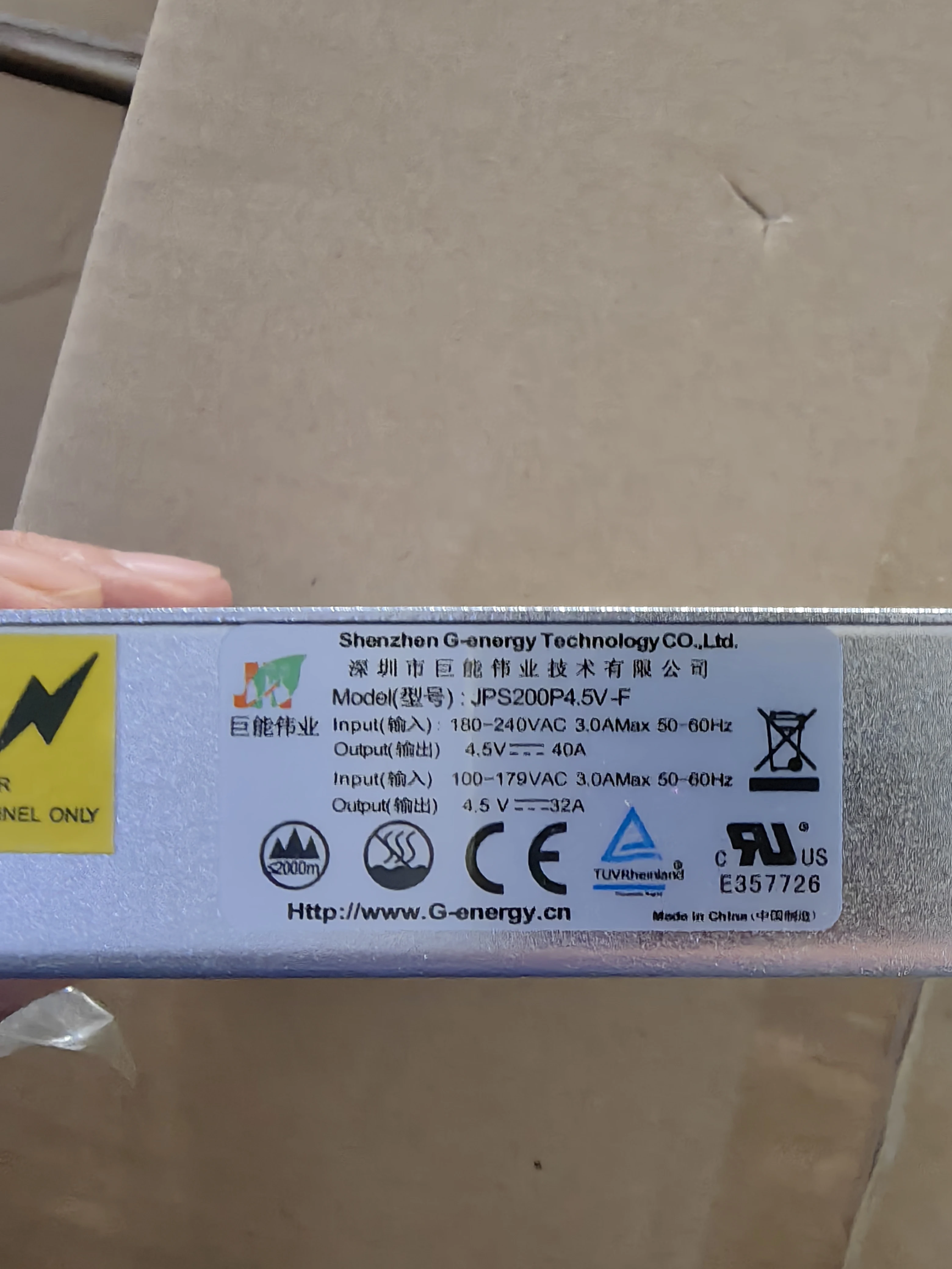 G-energy Stage Rental Outdoor LED Module Display Power Easy Use Switch 180V-240V Input JPS200P4.5V-F
G-energy Stage Rental Outdoor LED Module Display Power Easy Use Switch 180V-240V Input JPS200P4.5V-F