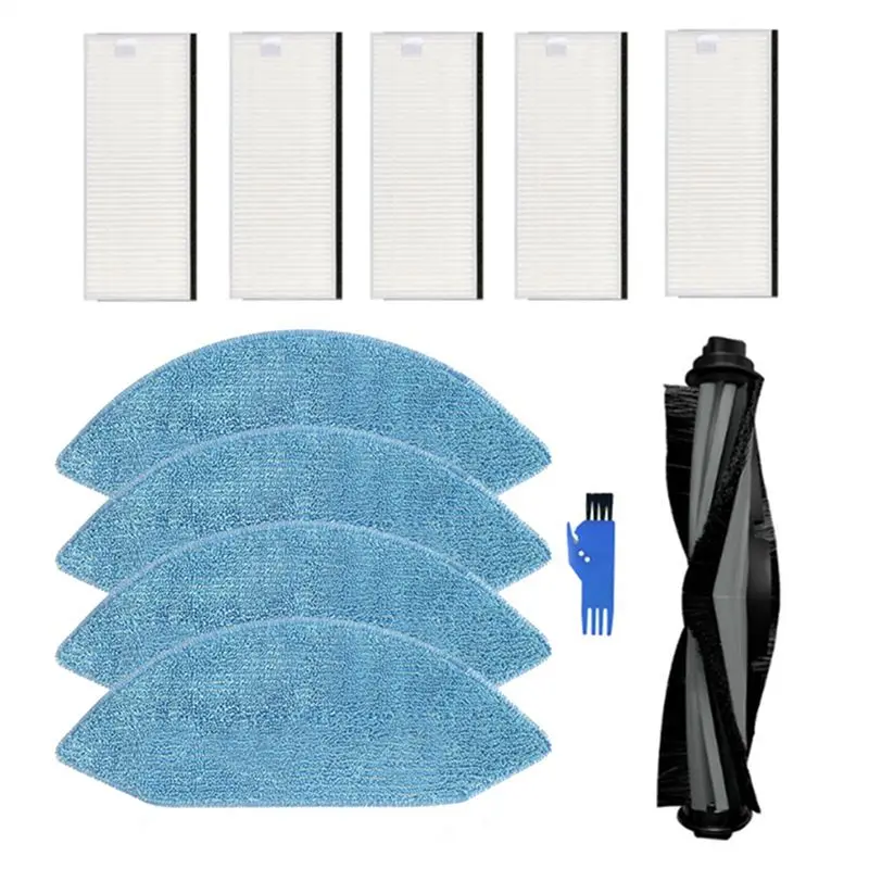 Запасные части и аксессуары для робота-пылесоса Ecovacs Deebot OZMO U2 Pro DGN22 U2: основная щетка, HEPA-фильтр, салфетка для влажной уборки
Запасные части и аксессуары для робота-пылесоса Ecovacs Deebot OZMO U2 Pro DGN22 U2: основная щетка, HEPA-фильтр, салфетка для влажной уборки