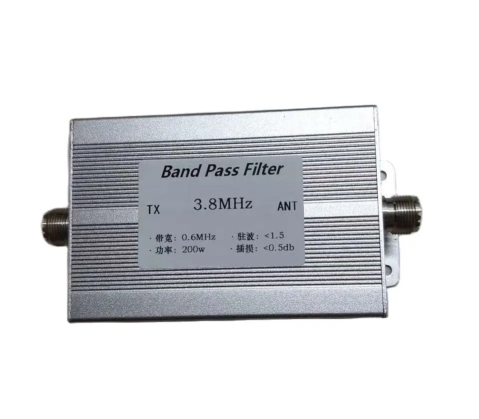 BPF-3.8-200w bandpass filter 3.8MHz 3.8mb 3.8M bandpass filter anti-interference short wave communication
BPF-3.8-200w bandpass filter 3.8MHz 3.8mb 3.8M bandpass filter anti-interference short wave communication