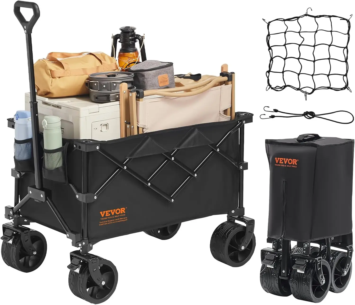 350LBS Collapsible Folding Outdoor Utility Wagon 150L Heavy Duty Foldable Wagon Cart for Grocery Camping Portable Utility Beach
350LBS Collapsible Folding Outdoor Utility Wagon 150L Heavy Duty Foldable Wagon Cart for Grocery Camping Portable Utility Beach