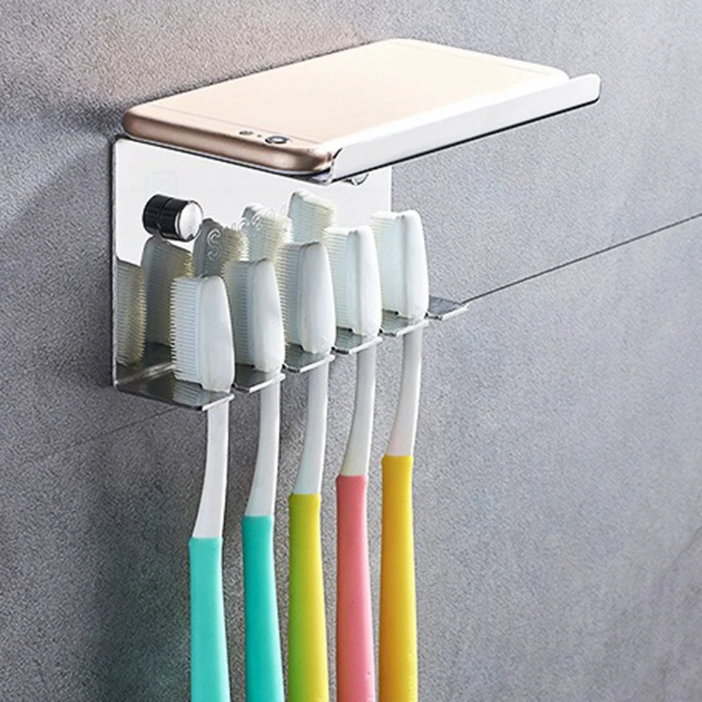 Toothbrush Holder Wall Mounted Stainless Steel Rack Organizer Compact Space Saving Bathroom Accessories Toothbrush Cup Stand
Toothbrush Holder Wall Mounted Stainless Steel Rack Organizer Compact Space Saving Bathroom Accessories Toothbrush Cup Stand