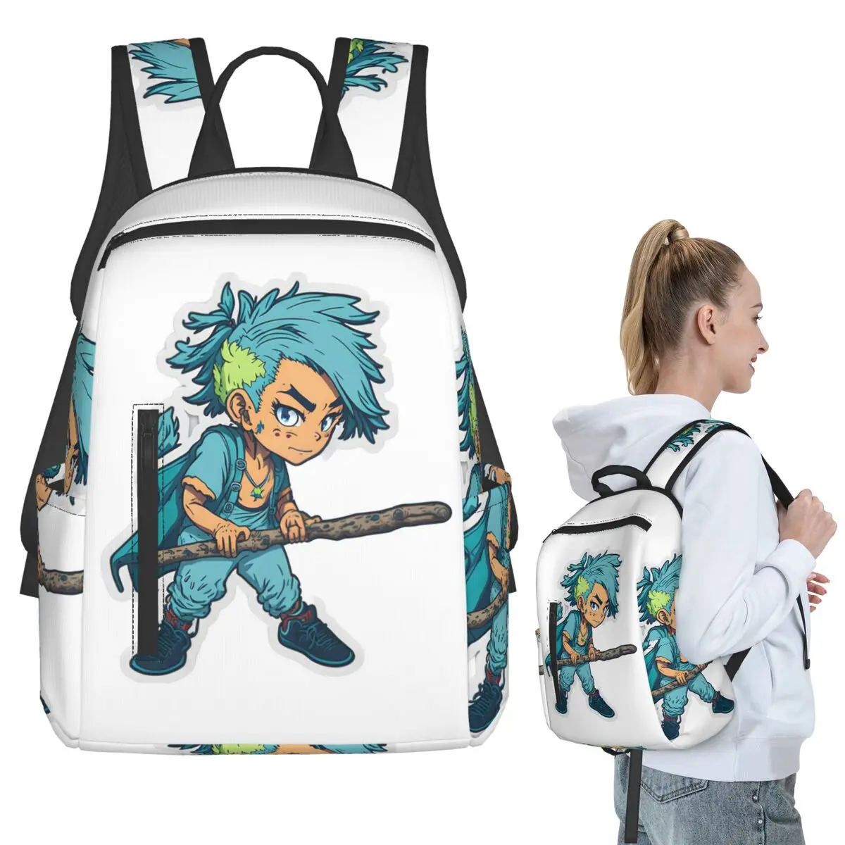 Fictional Character Backpack Student BookBag Kids School Bag Computer Shoulder Bags Men Women
Fictional Character Backpack Student BookBag Kids School Bag Computer Shoulder Bags Men Women