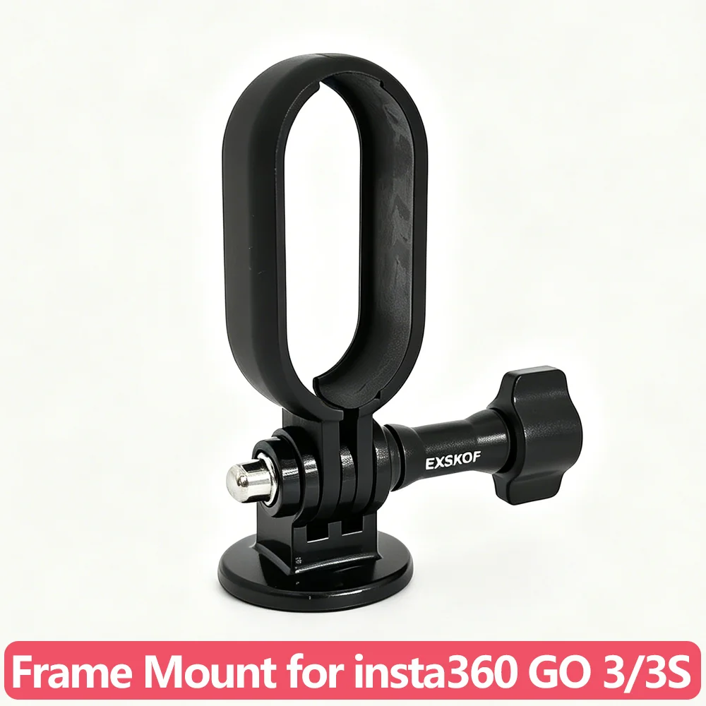 Protective Frame Mount for Insta360 GO 3 / GO 3S with 1/4 Screw Adapter Action Camera Screw for Tripod Selfie Stick Accessories
Protective Frame Mount for Insta360 GO 3 / GO 3S with 1/4 Screw Adapter Action Camera Screw for Tripod Selfie Stick Accessories