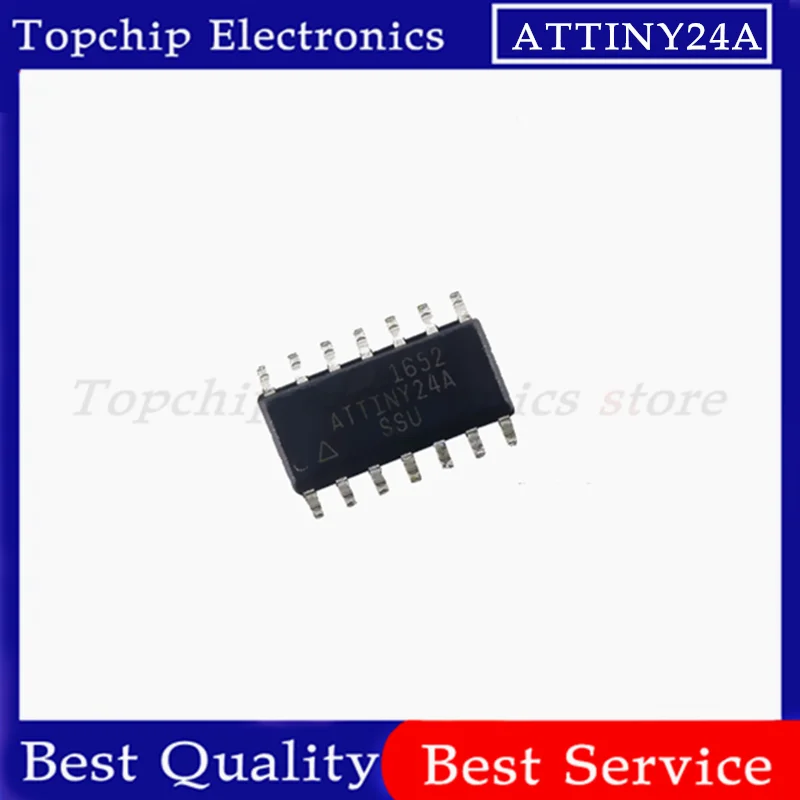 5pcs ATTINY24A-SSU SOP-14 ATTINY24 ATTINY24A MCU chips 8-bit microcontroller chip - MCU
5pcs ATTINY24A-SSU SOP-14 ATTINY24 ATTINY24A MCU chips 8-bit microcontroller chip - MCU