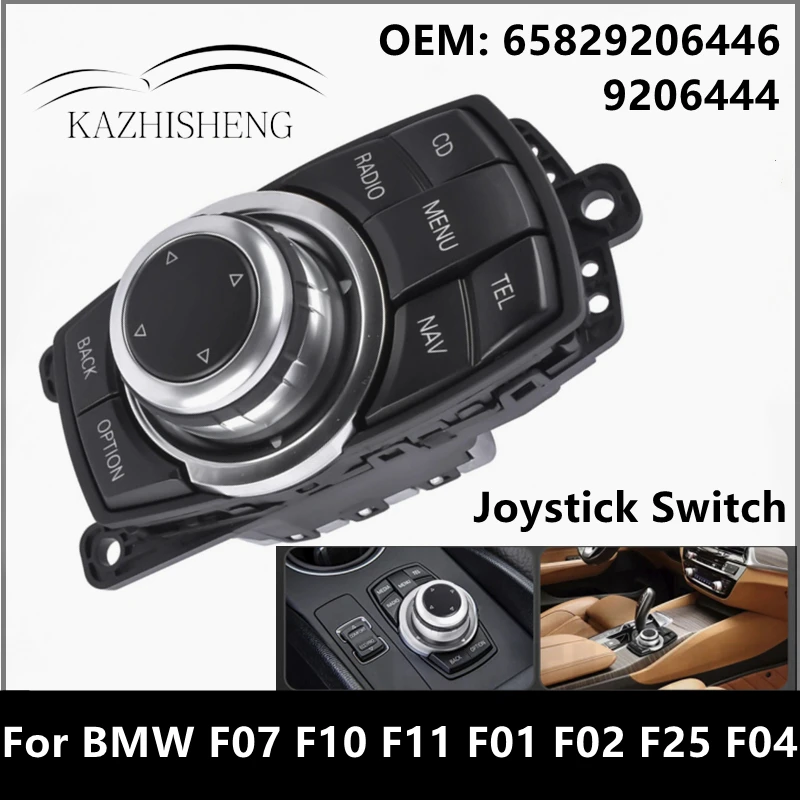 65829206446 9206444 10-контактный медиаконтроллер, джойстик-переключатель для BMW F07 F10 F11 F01 F02 F25 F04 Hybrid X3
65829206446 9206444 10-контактный медиаконтроллер, джойстик-переключатель для BMW F07 F10 F11 F01 F02 F25 F04 Hybrid X3